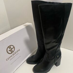 NWT/NIB - Giani Bernini Women's Black Knee-High Boots Size 7M